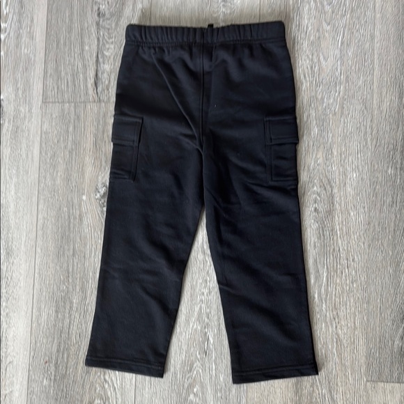 NWT Jumping Beans Black Cargo Joggers w/Functional Drawstring Size 3T - Picture 5 of 10